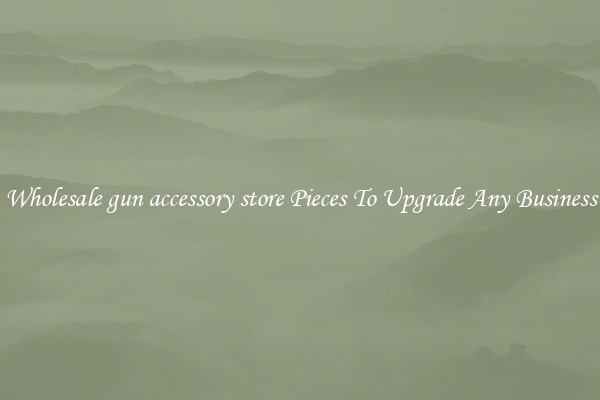 Wholesale gun accessory store Pieces To Upgrade Any Business