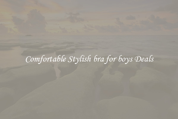 Comfortable Stylish bra for boys Deals