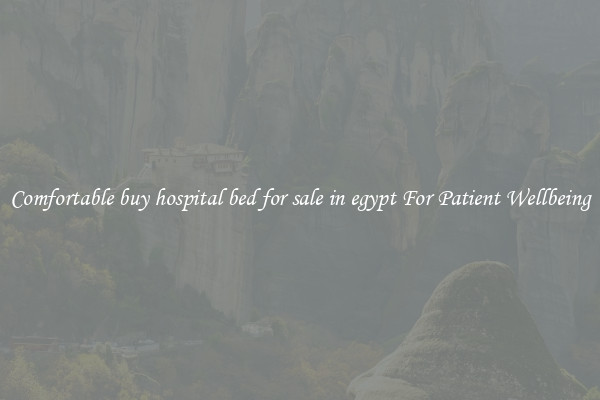 Comfortable buy hospital bed for sale in egypt For Patient Wellbeing