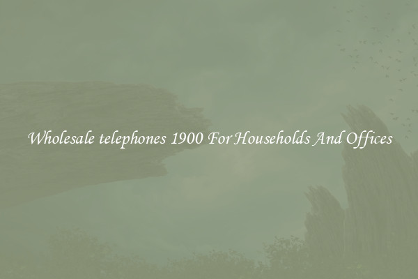 Wholesale telephones 1900 For Households And Offices