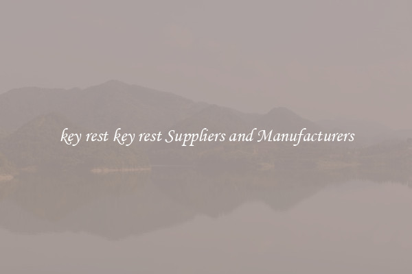 key rest key rest Suppliers and Manufacturers