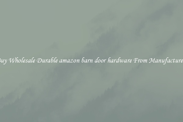 Buy Wholesale Durable amazon barn door hardware From Manufacturers